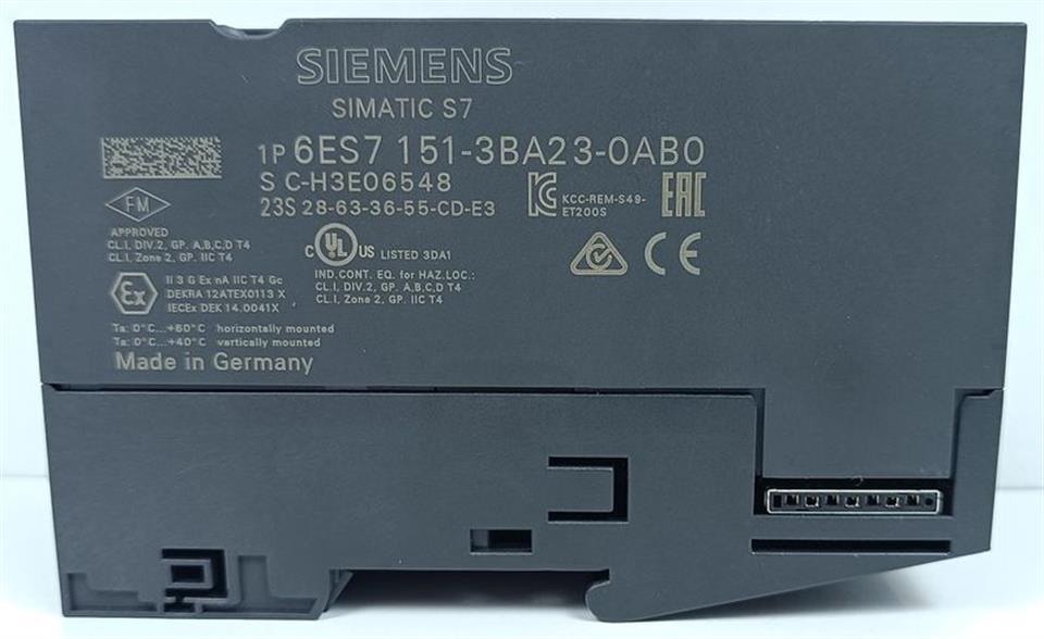 Siemens IM 151-3 PN High Feature 6ES7 151-3BA23-0AB0 ET 200S TESTED