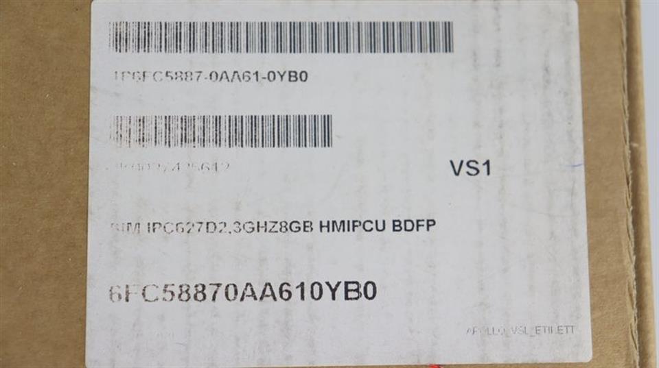 Siemens Simatic IPC627D 6BK1000-6MG00-2AA0 6FC5887-0AA61-0YB0 UNUSED & OVP