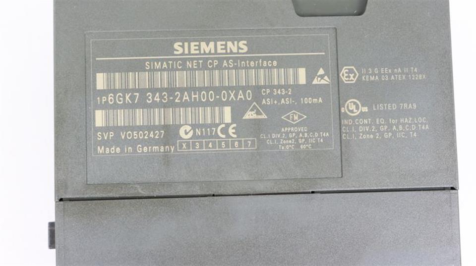 Siemens Simatic NET CP AS-Interface 6GK7 343-2AH00-0XA0 TOP ZUSTAND