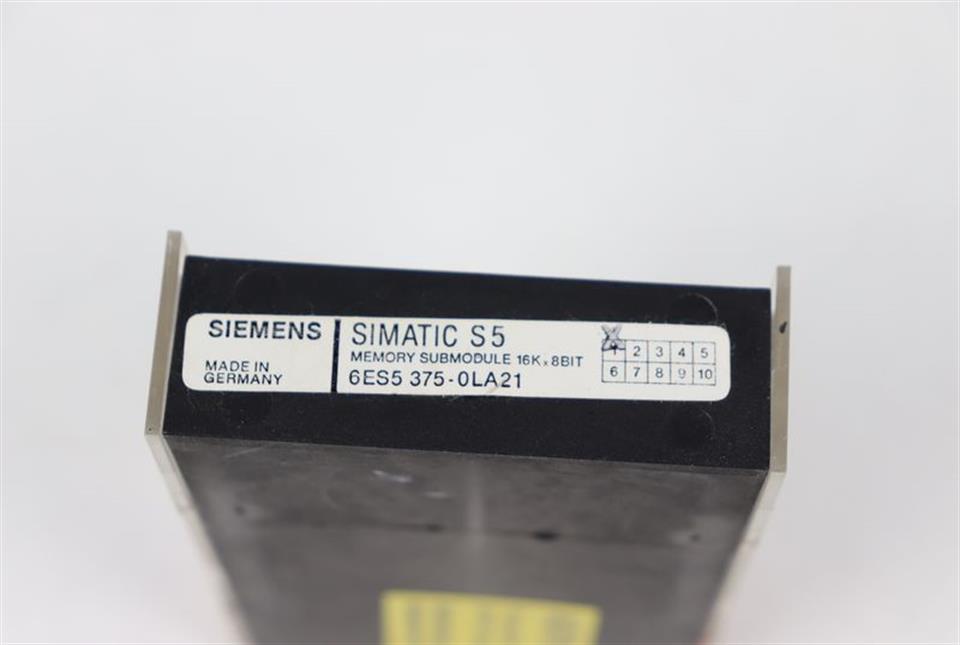Siemens Simatic S5 375-0LA21 6ES5 375-0LA21 UNUSED OVP & SEALED