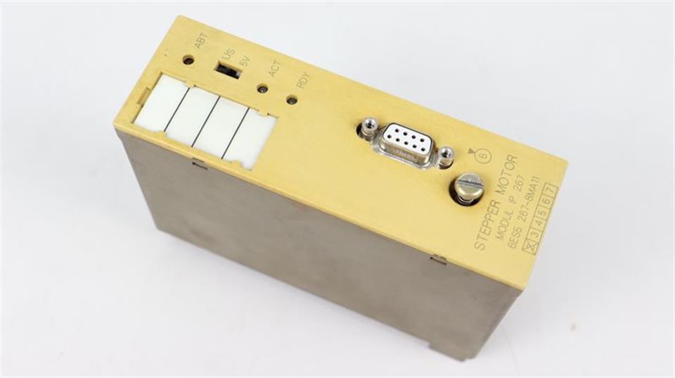 Siemens Simatic S5 6ES5 267-8MA11 Stepper Motor Modul IP 267 E-St.02
