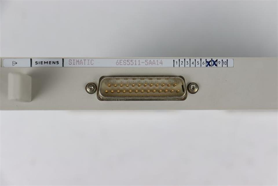 SIEMENS SIMATIC S5 6ES5 511-5AA14 S56ES5511-5AA14 E-Stand 08 TOP ZUSTAND OVP