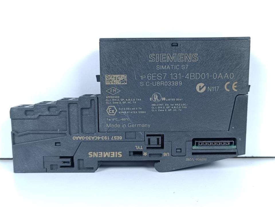 Siemens Simatic S7 6ES7 131-4BD01-0AA0 + 6ES7 193-4CA30-0AA0 TOP ZUSTAND