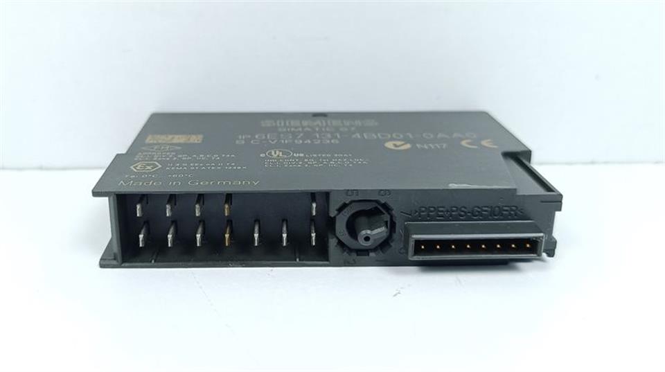 Siemens Simatic S7 6ES7 131-4BD01-0AA0 Modul 4 DI DC24V TOP ZUSTAND