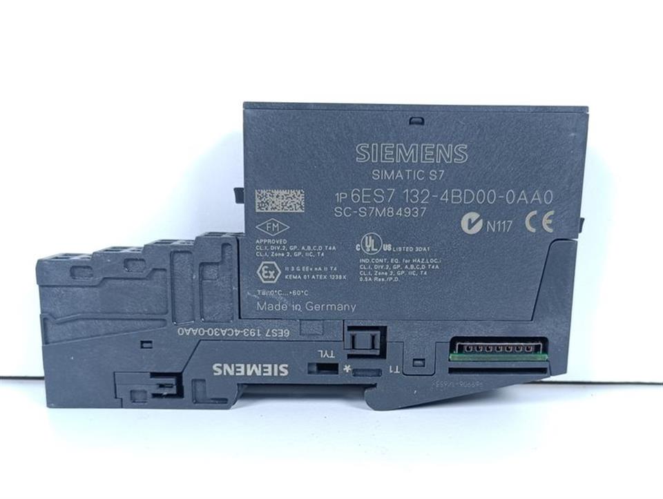 Siemens Simatic S7 6ES7 132-4BD00-0AA0 + 6ES7 193-4CA30-0AA0 TOP ZUSTAND