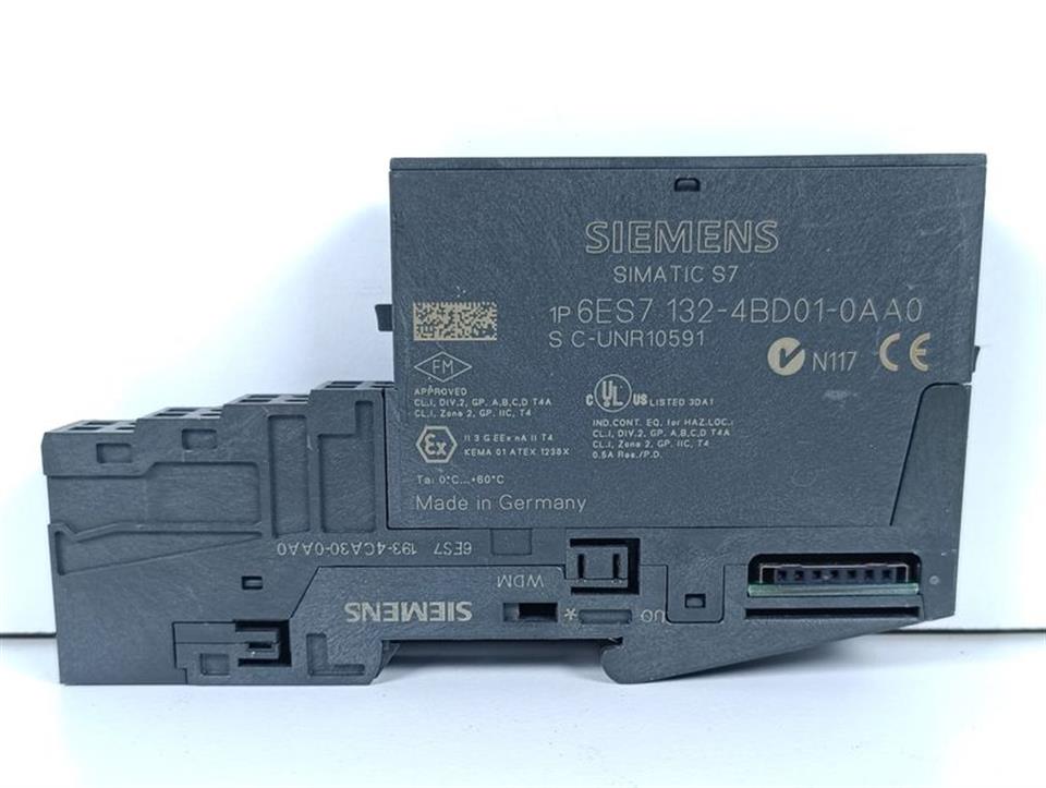 Siemens Simatic S7 6ES7 132-4BD01-0AA0 + 6ES7 193-4CA30-0AA0 TOP ZUSTAND