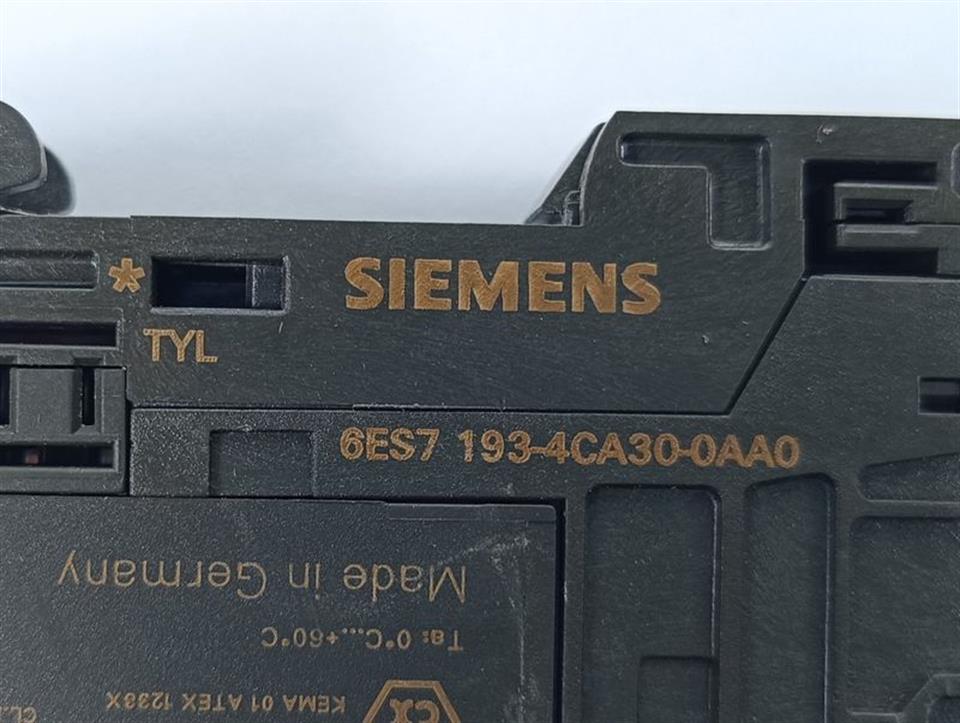 Siemens Simatic S7 6ES7 134-4FB50-0AB0 + 6ES7 193-4CA30-0AA0 TOP ZUSTAND