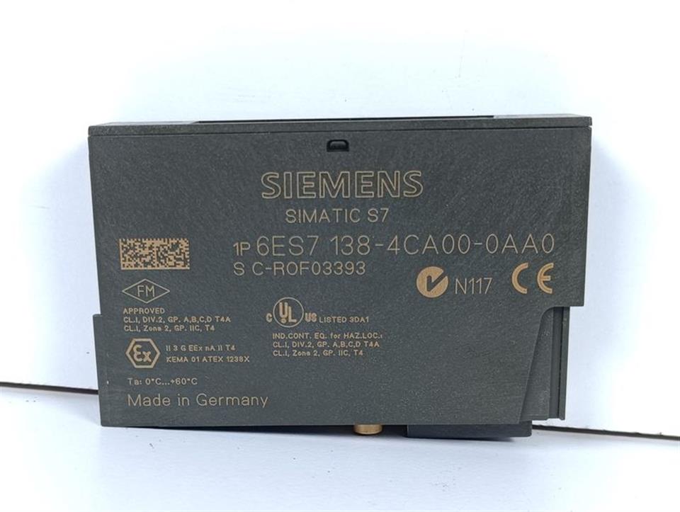 Siemens Simatic S7 6ES7 138-4CA00-0AA0 TOP ZUSTAND