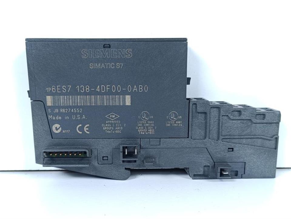 Siemens Simatic S7 6ES7 138-4DF00-0AB0 + 6ES7 193-4CB30-0AA0 TOP ZUSTAND