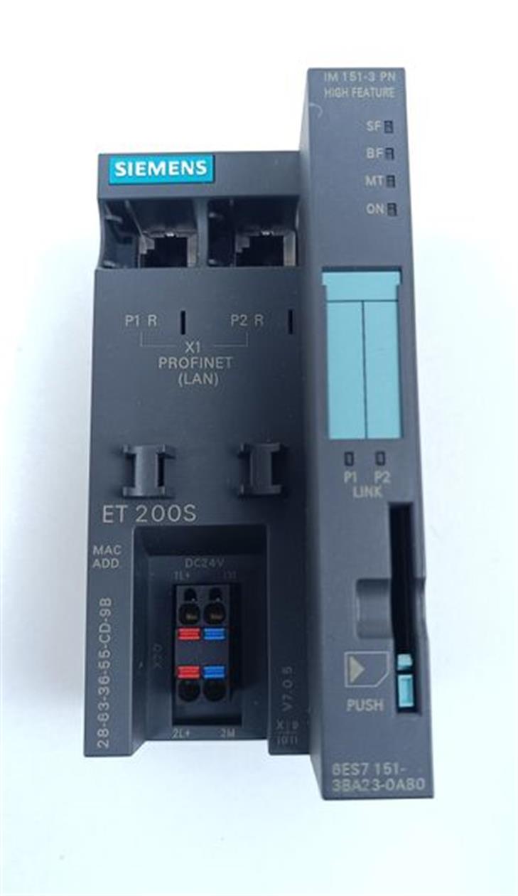 Siemens IM 151-3 PN High Feature 6ES7 151-3BA23-0AB0 ET 200S TESTED & NEUWERTIG