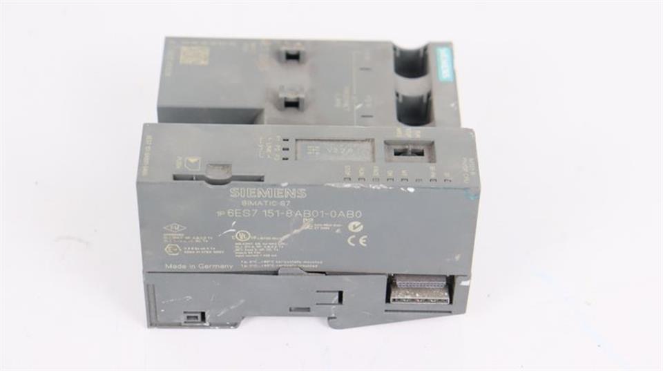 Siemens Simatic S7 6ES7 151-8AB01-0AB0 Abdeckung ist gebrochen Cover is broken