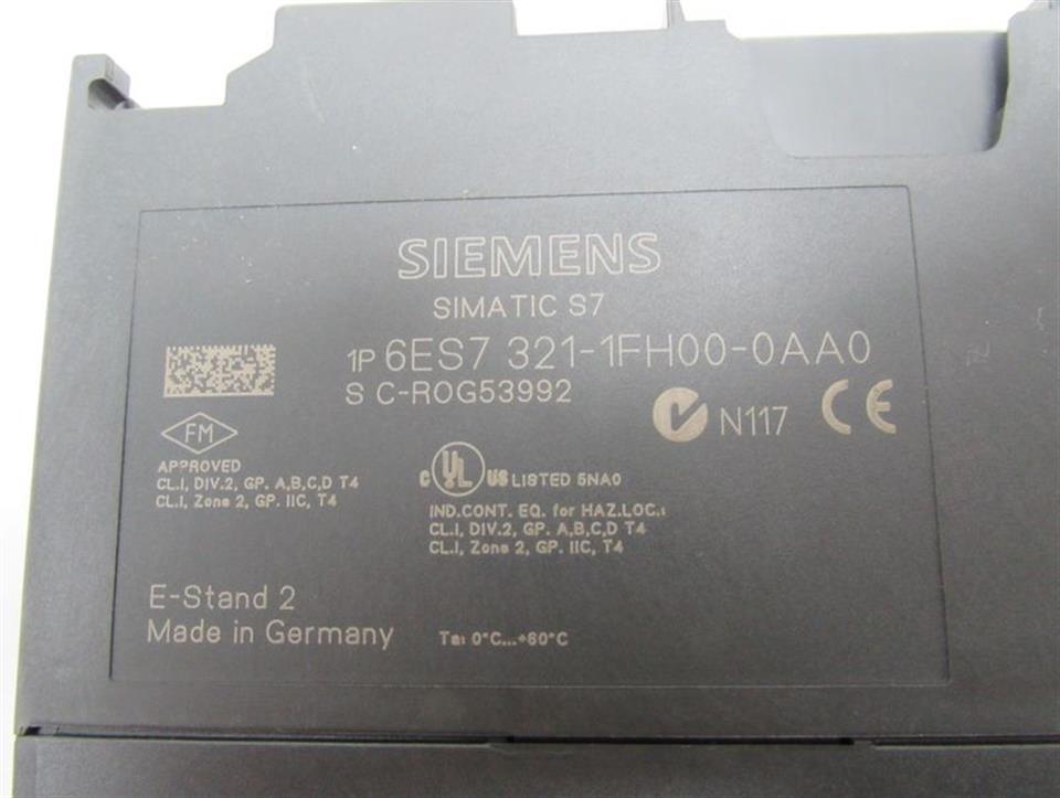 Siemens Simatic S7 6ES7 321-1FH00-0AA0 E-St.02 TOP ZUSTAND
