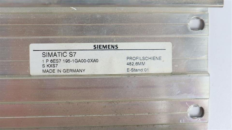 SIEMENS SIMATIC S7 6ES7195-1GA00-0XA0 6ES7 195-1GA00-0XA0 PROFILSCHIENE 482,6mm
