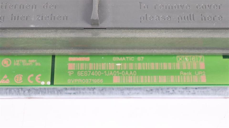 SIEMENS SIMATIC S7 6ES7400-1JA01-0AA0 6ES7 400-1JA01-0AA0 E-STAND:04 TOP ZUSTAND