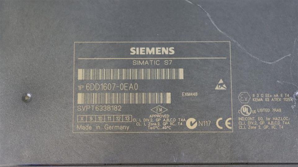 Siemens Simatic S7 Prozessormodul 6DD1607-0EA0 Version 8 TESTED & TOP ZUSTAND