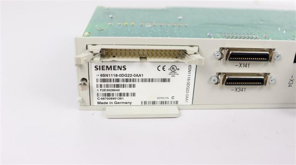 Siemens Simodrive 6SN1118-0DG22-0AA1 VER. C TESTED & TOP ZUSTAND