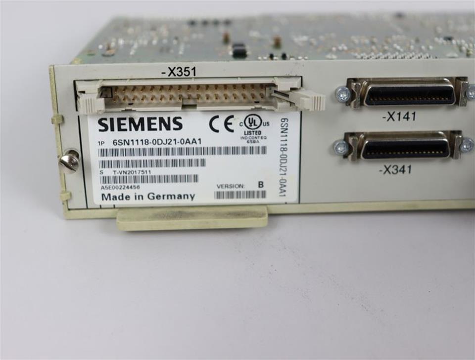 Siemens Simodrive 6SN1118-0DJ21-0AA1 Ver. B TESTED & TOP ZUSTAND