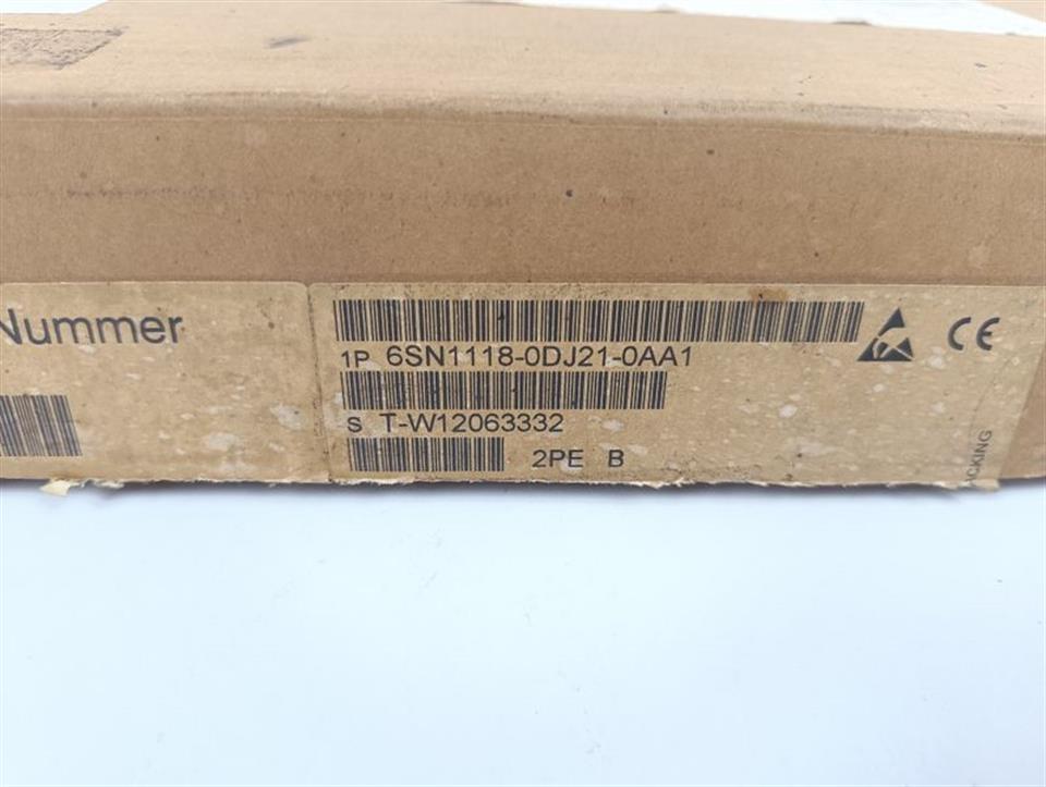 Siemens Simodrive 6SN1118-0DJ21-0AA1 Ver. B TESTED & UNUSED & OVP