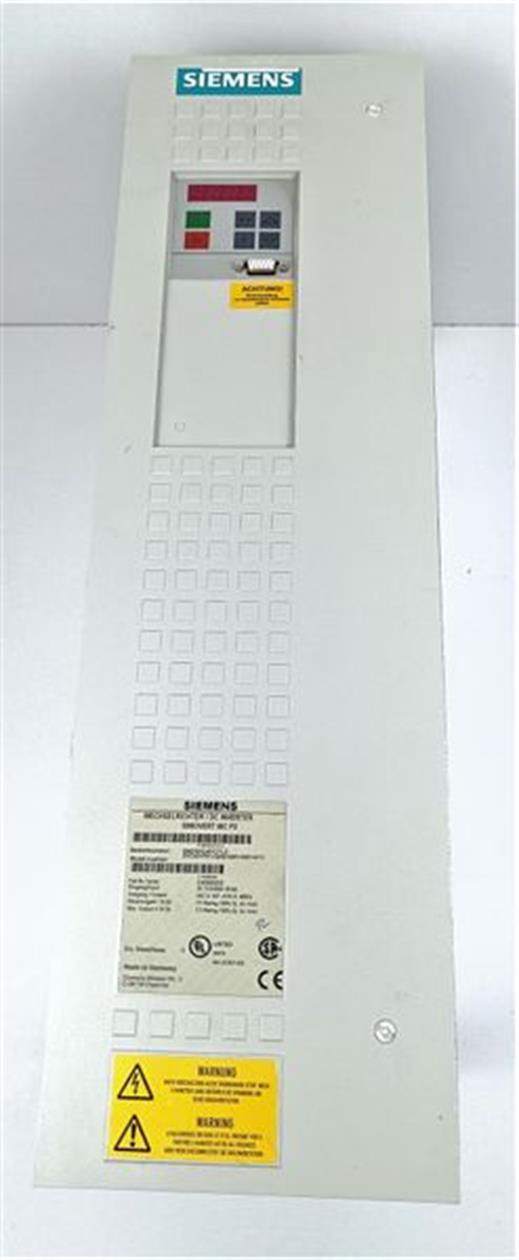 Siemens 6SE7022-6TC71-Z C43+F01+G45+G91+K01+K11 6SE7090-0XX84-0AD5 TESTED