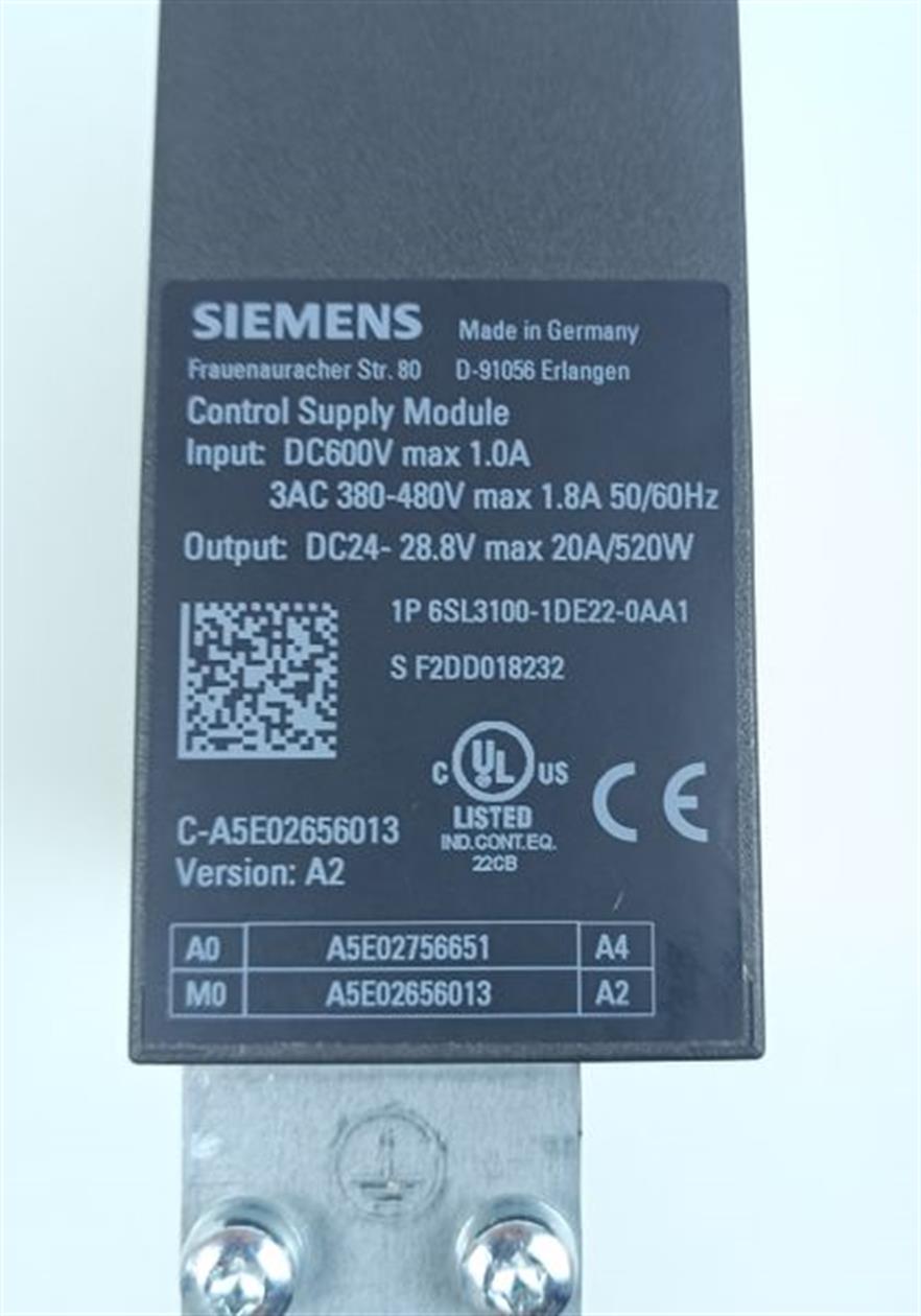 siemens-sinamics-control-supply-module-6sl3100-1de22-0aa1-version-a2-top-zustand-71176-4.jpg
