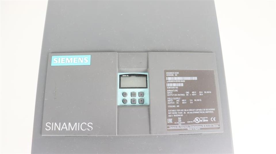 Siemens Sinamics DCM 6RA8018-6DV62-0AA0 VERSION: A2 TESTED & NEUWERTIG