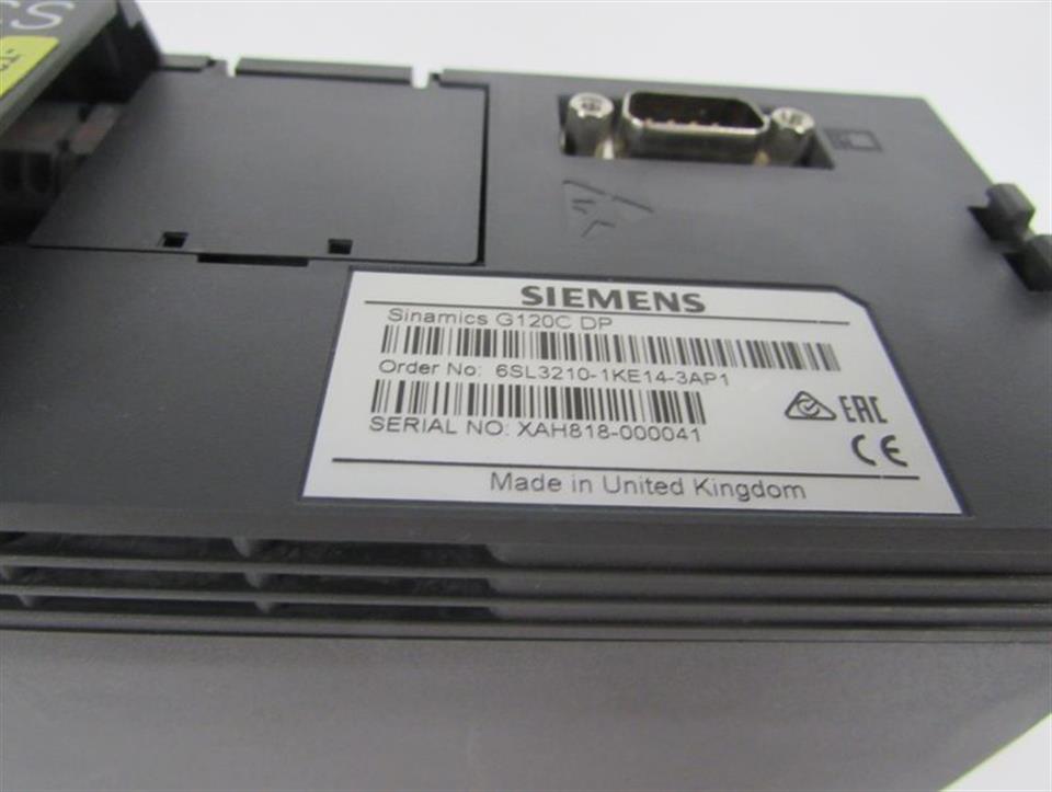 Siemens Sinamics G120C DP 6SL3210-1KE14-3AP1 1,5kw 400V TESTED NEUWERTIG