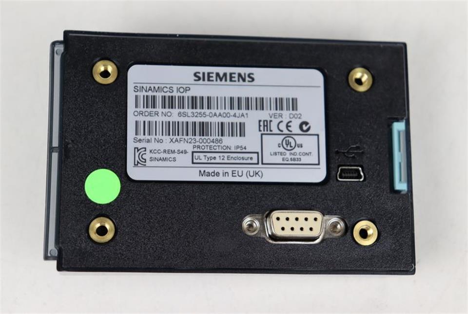 Siemens Sinamics IOP 6SL3255-0AA00-4JA1 VER: D02 NEUWERTIG