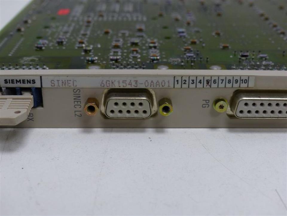 Siemens Sinec 6GK1543-0AA01 6GK1 543-0AA01 + 6ES5376-1AA31 Top Zustand