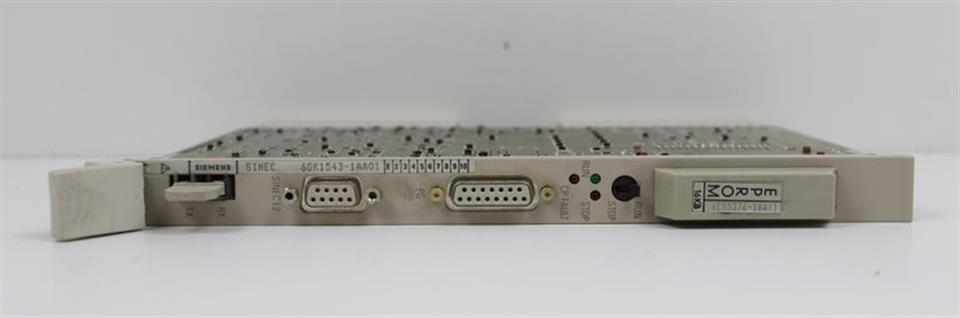 Siemens Sinec 6GK1543-1AA01 Prozessor E-Stand 01 + EPROM 6ES5376-1AA11 UNUSED