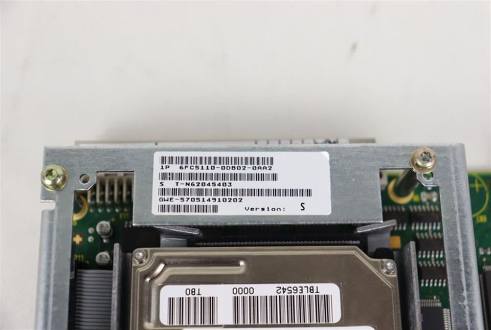 Siemens Sinumerik 6FC5110-0DB02-0AA2 6FC5 110-0DB02-0AA2 UNUSED & OVP