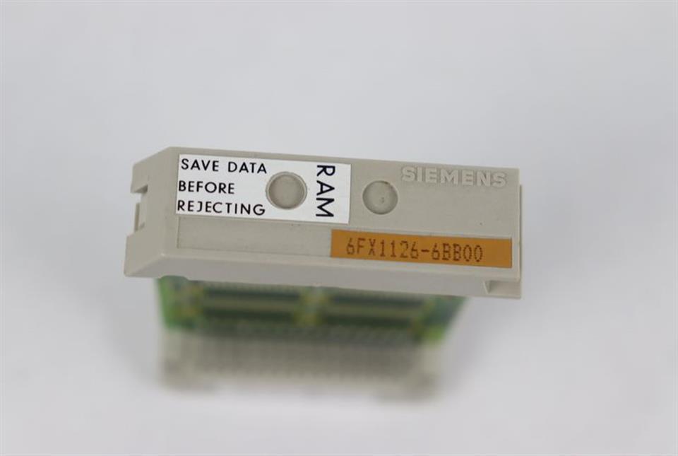Siemens Sinumerik 6FX1126-6BB00 RAM MODULE UNUSED