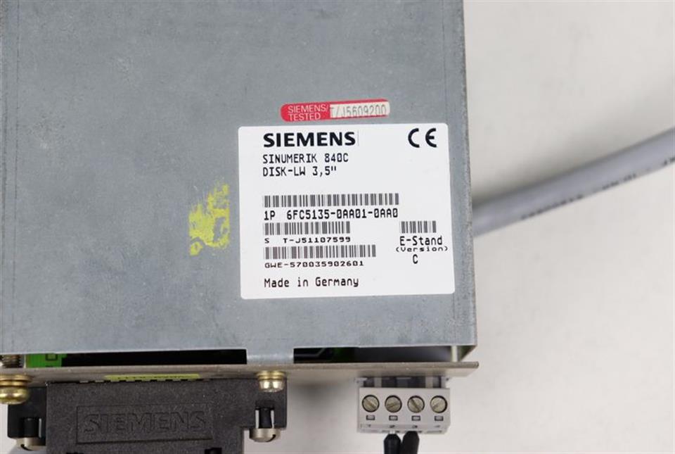 Siemens Sinumerik 840C 6FC5135-0AA01-0AA0 TOP ZUSTAND