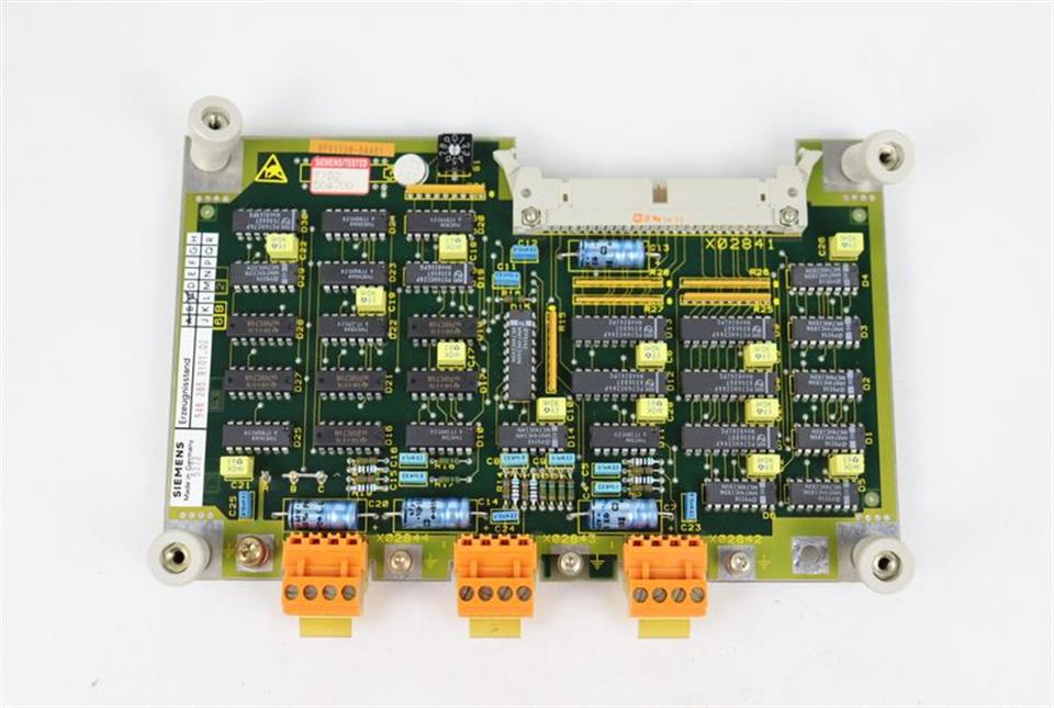 SIEMENS SINUMERIK ANSCHALTUNGSMODUL 6FX1126-5AA01 E-STAND:C TOP ZUSTAND