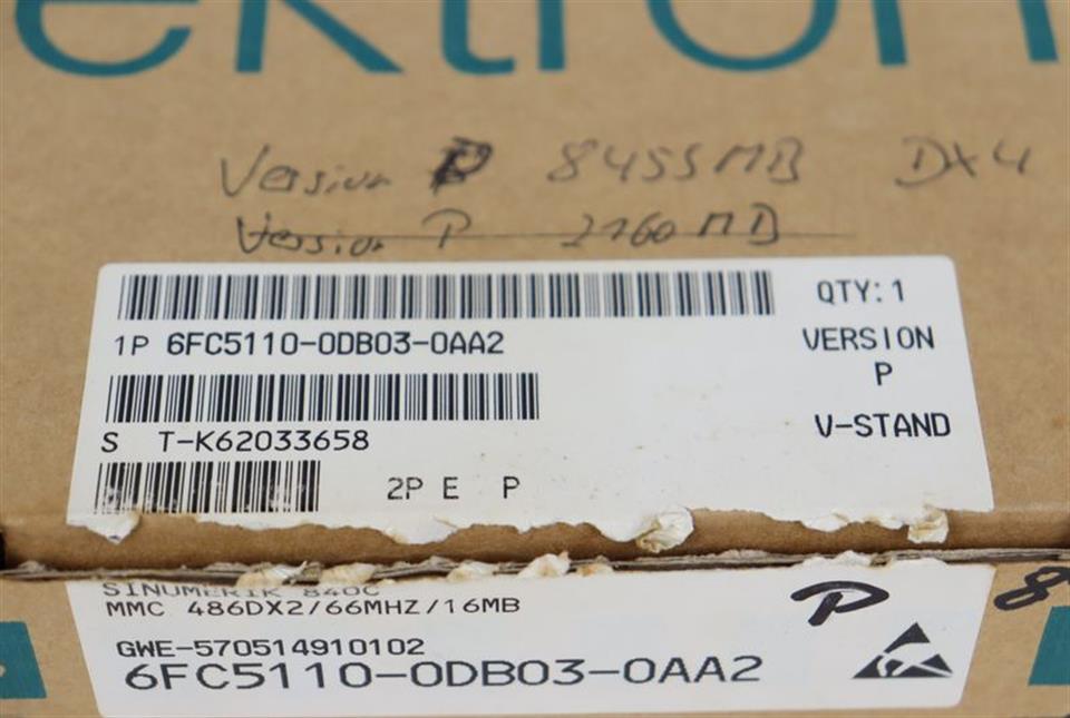 Siemens Sinumerik CPU 6FC5110-0DB03-0AA2 6FC5 110-0DB03-0AA2 UNUSED & OVP