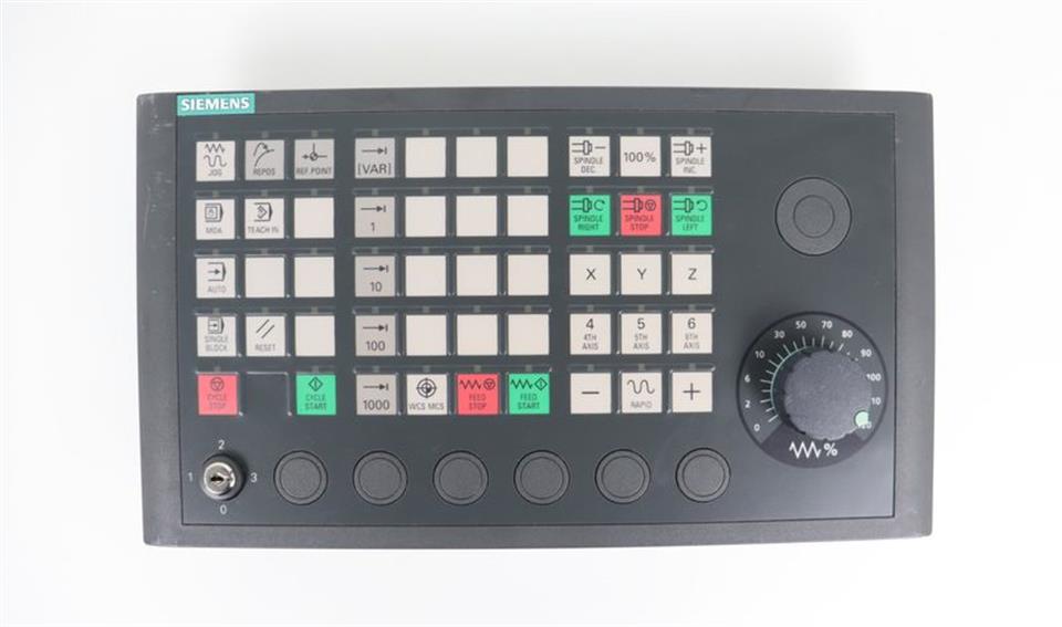 Siemens SINUMERIK MCP 310 IE Panel 6FC5303-0AF23-1AA0 TESTED & TOP ZUSTAND