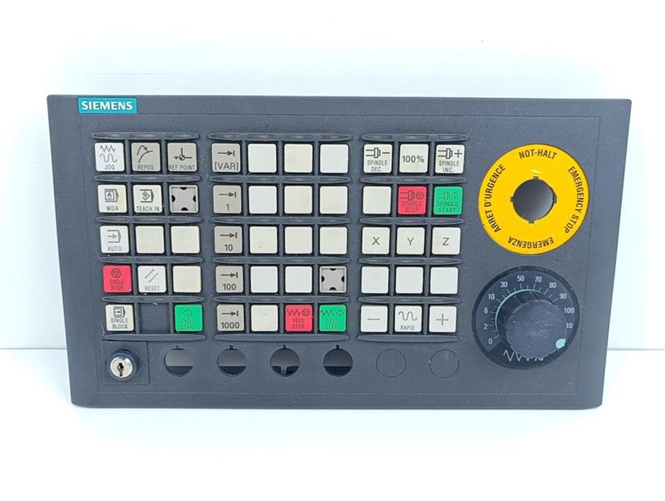 Siemens SINUMERIK MCP 310C PN 6FC5303-0AF23-0AA1 Vers.: A  TESTED & TOP ZUSTAND