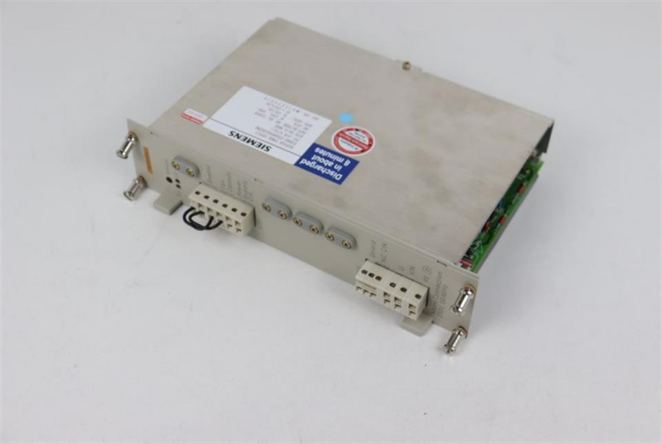 SIEMENS SINUMERIK STROMVERSORGUNG 6EW1861-3AD E-STAND:A OVP UNBENUTZT