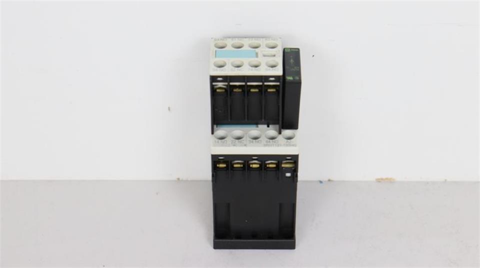 Siemens Sirius 3RH1131-1BB40 Hilfsschütz + 3RH1911-1FA31 Hilfsschalterblock