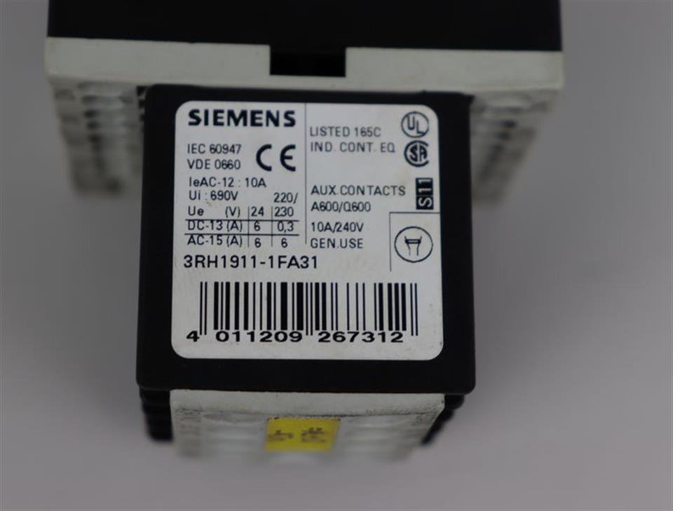 Siemens Sirius 3RH1131-2BB40 + 3RH1911-1FA31 + MURR 26502 TOP ZUSTAND