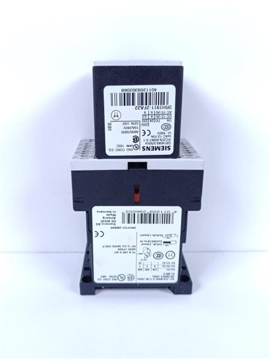 Siemens Sirius 3RH1131-2BB40 + 3RH1911-2FA22 + 3RT1916-1EH00 TOP ZUSTAND