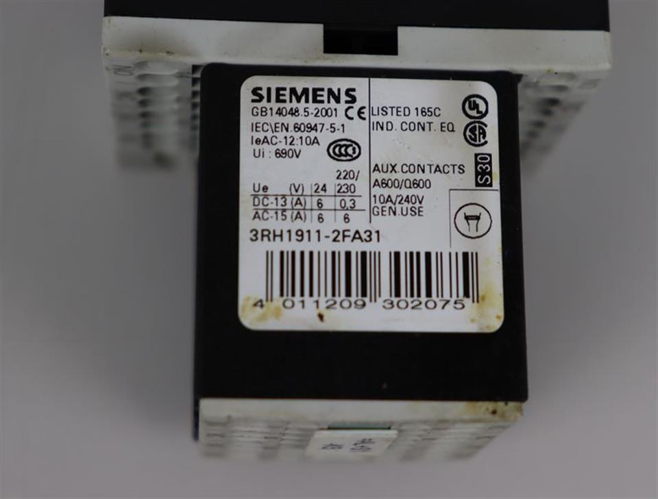 Siemens Sirius 3RH1131-2BB40 + 3RH1911-2FA40 + MURR 26500 TOP ZUSTAND