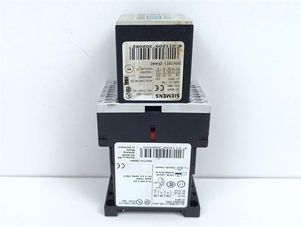 Siemens Sirius 3RH1131-2BB40 + 3RH1911-2FA40 TOP ZUSTAND