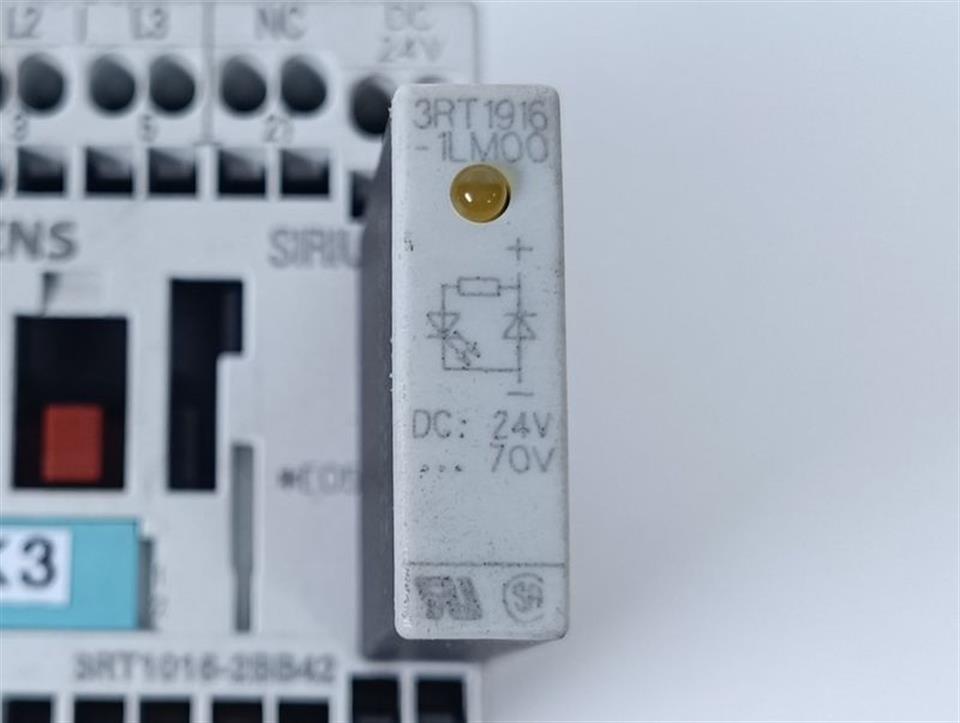 Siemens SIRIUS 3RT1016-2BB42 + 3RT1916-1LM00 TOP ZUSTAND
