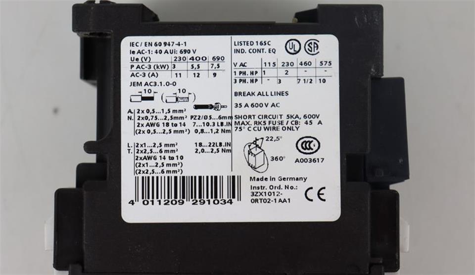 Siemens SIRIUS 3RT1024-1B..0 + 3RT1926-1CB00 + 3RH1921-1FA22 TOP ZUSTAND