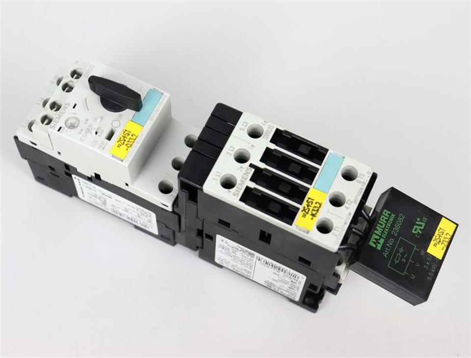 Siemens SIRIUS 3RT1024-3B..0 + 3RV1021-0EA10 + MURR 26528 + MURR 236082