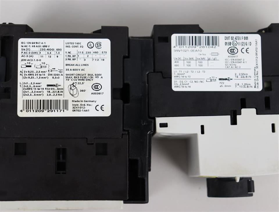 Siemens SIRIUS 3RT1024-3B..0 + 3RV1021-0EA10 + MURR26528 TOP ZUSTAND