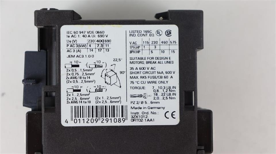 Siemens SIRIUS 3RT1025-1B..0 + 3RT1926-1BB00 TOP ZUSTAND