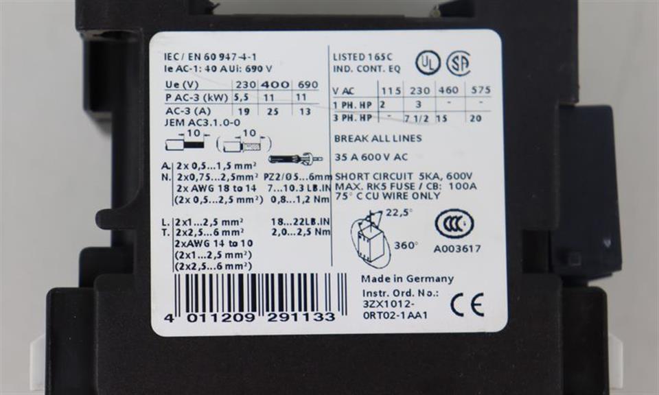 Siemens SIRIUS 3RT1026-1B..0 + 3RH1921-1FA22 TOP ZUSTAND