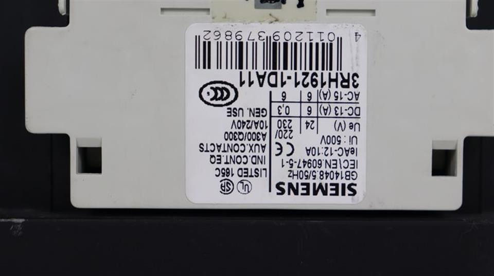 Siemens SIRIUS 3RT1476-6NP36 Power Contactor + 3RH1921-1DA11 TOP ZUSTAND