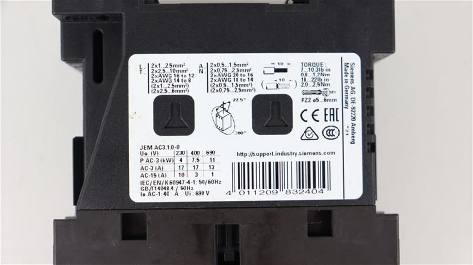 Siemens SIRIUS 3RT2025-1KB40 TOP ZUSTAND